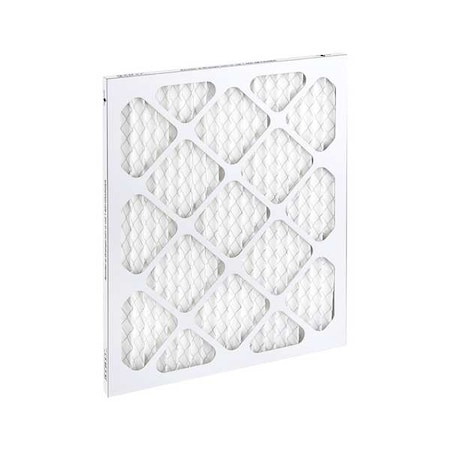 Zoro Select 16x20x1 Pleated Air Filter, High Capacity, Synthetic, MERV 13, 1.0 to 3.0 micron 786EK3