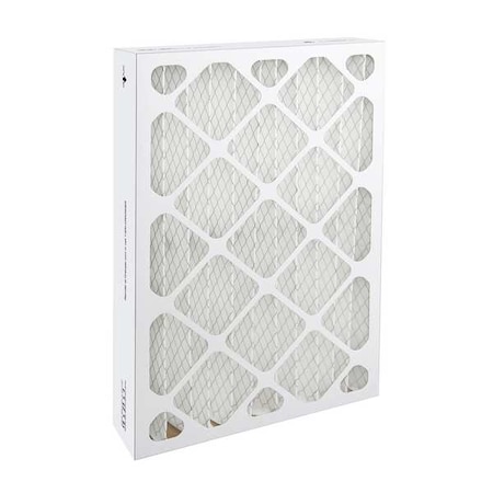 Zoro Select 16x25x4 Pleated Air Filter, High Capacity, Synthetic, MERV 13, 1.0 to 3.0 micron 786EK8