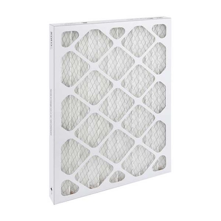 Zoro Select 16x24x2 Pleated Air Filter, High Capacity, Synthetic, MERV 13, 1.0 to 3.0 micron 786EL0