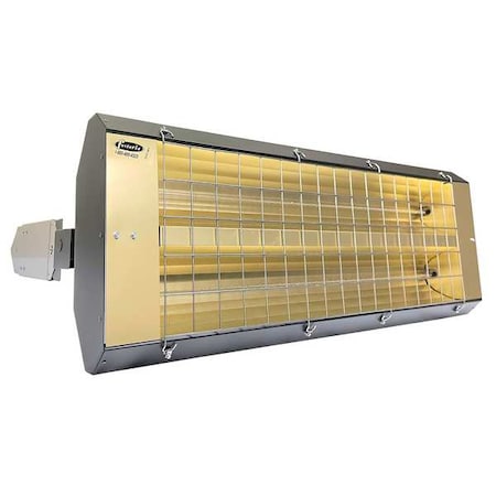 Fostoria Infrared Quartz Electric Heater, 1 Phase, Galvanized Steel, 480V AC P-60-462-TH