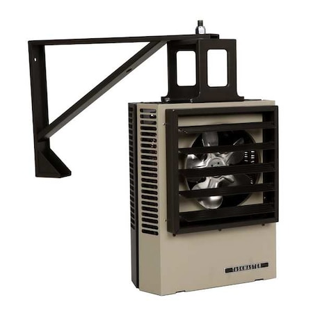 Markel Products Fan Forced Electric Unit Heater, 1 or 3 Phase, 208V, 3.3kW, 17-3/4 in H, 14-7/16 in W 5103NF2F