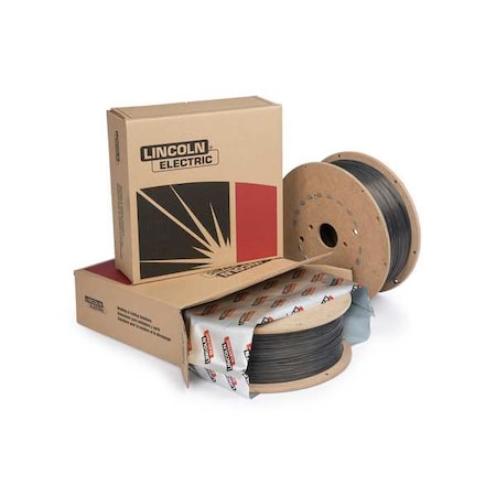 Lincoln Electric Flux Cored Wire, E71T-9M, 1/16", 33 lb ED035590
