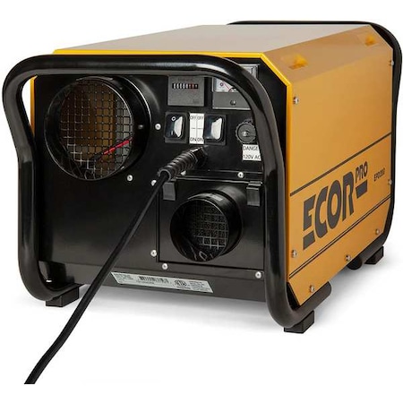 Ecor Pro Portable Dehumidifier, 120V AC EPD200