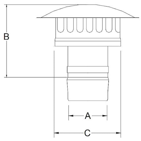 Heatfab Gas Vent Pipe SC03RC