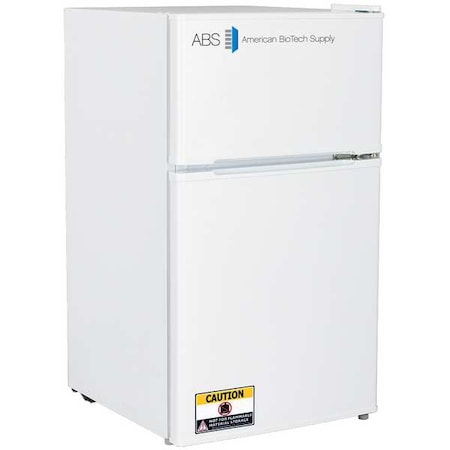 American Biotech Supply Refrigerator w/ Freezer, 33-3/4" H, 19" W ABT-RFC-3M
