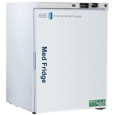 American Biotech Supply Refrigerator, 5.2 cu ft, 32-1/8"H, 23-3/4"W PH-ABT-HC-UCFS-0504