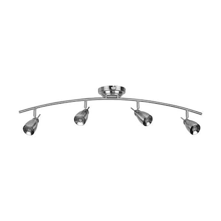 Afx Satellite4LightLEDFixedRail, Nickel STLF4450L30SN