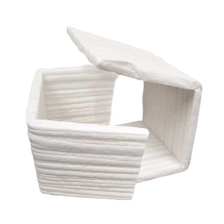 Zoro Select Biodegradable liner, White, PK26 1630