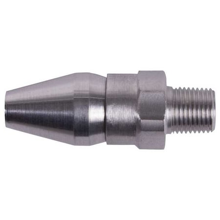 Guardair Air Gun Nozzle, Zinc, 1 51/64 in 64AAN