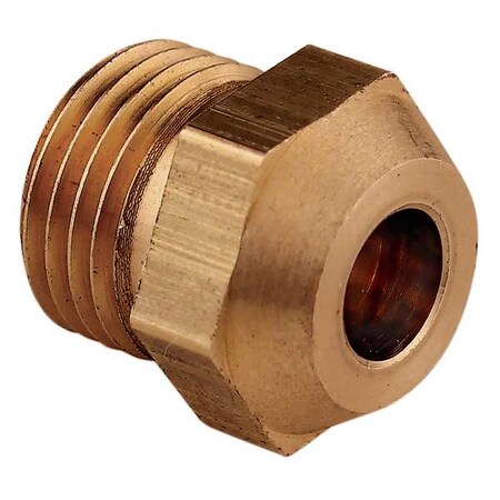 Guardair Air Gun Nozzle, Brass, 1/2 in 74N02C