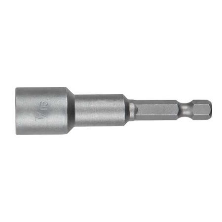 Irwin Nutsetter, L:2 9/16", Socket:7/16", PK10 IWAF243716B10