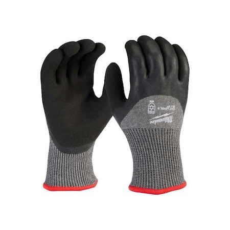 Milwaukee Tool Cut-Resistant Insulated Gloves, Cut Level A5 , Double Dipped , Latex , Sandy , S (7) 12 PK 48-73-7950B