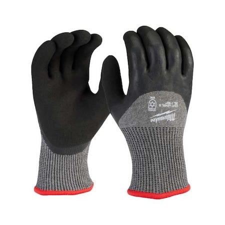 Milwaukee Tool Cut-Resistant Insulated Gloves, Cut Level A5 , Double Dipped , Latex , Sandy , XL (10) 12 PK 48-73-7953B