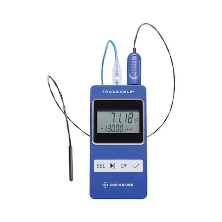 Traceable Data Logging Ethernet Thermometer 6601