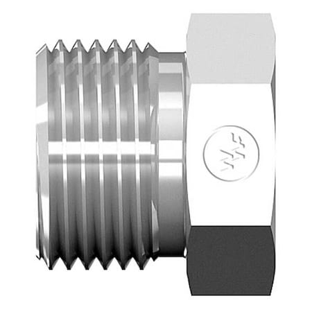 Weatherhead Plug, Carbon Steel, Compression 3/8 in 7229X06
