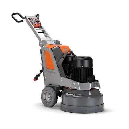 Husqvarna Concrete Floor Grinder, 17 hp, 200 to 240V PG 690 RC 240V