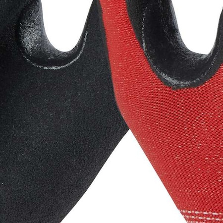 Milwaukee Tool Cut-Resistant Coated Gloves, Cut Level A2 , Dipped , Nitrile , Sandy , 2XL 12 PK 48-22-8929B