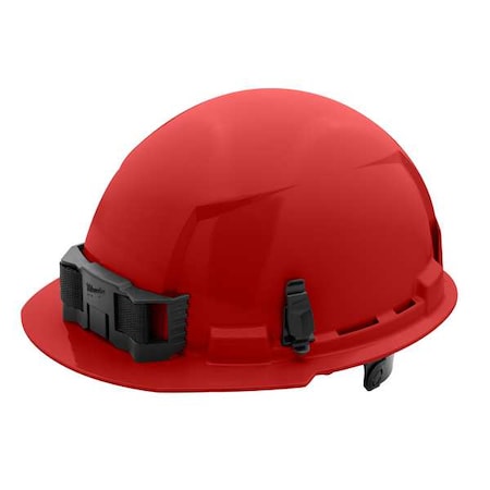 Milwaukee Tool BOLT Red Front Brim Hard Hat w/6pt Ratcheting Suspension - Type 1, Class E 48-73-1128