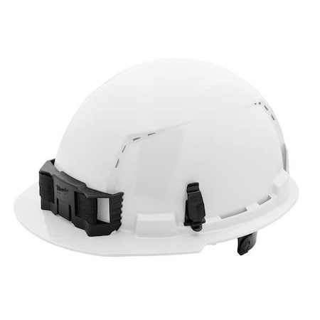 Milwaukee Tool BOLT White Front Brim Vented Hard Hat w/6pt Ratcheting Suspension - Type 1, Class C 48-73-1220