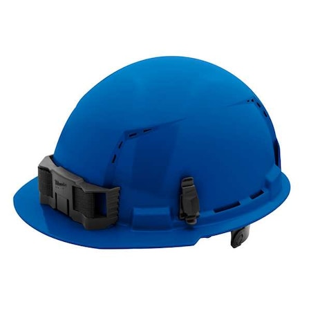 Milwaukee Tool BOLT Blue Front Brim Vented Hard Hat w/6pt Ratcheting Suspension - Type 1, Class C 48-73-1224