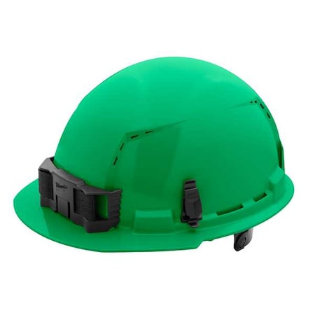 Milwaukee Tool BOLT Green Front Brim Vented Hard Hat w/6pt Ratcheting Suspension - Type 1, Class C 48-73-1226