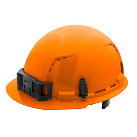 Milwaukee Tool BOLT Orange Front Brim Vented Hard Hat w/6pt Ratcheting Suspension - Type 1, Class C 48-73-1232