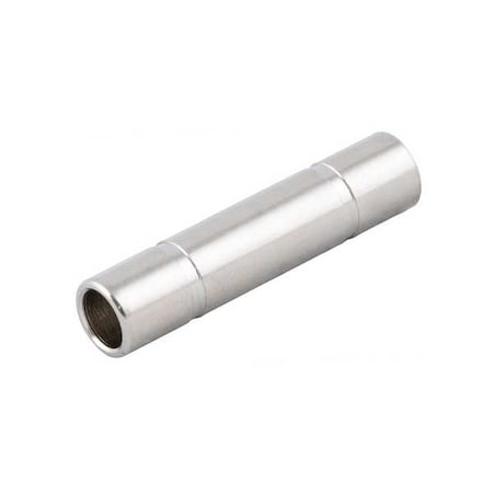 Aignep Usa Push to Connect Fitting, Brass, Silver 50625-8