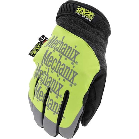 Mechanix Wear Mechanics Gloves, Fleece, Synthetic Leather Back
