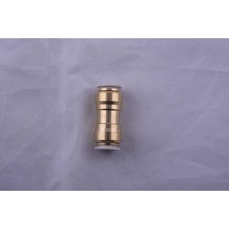 Aignep Usa Push to Connect Fitting, Brass, Black 59040-6