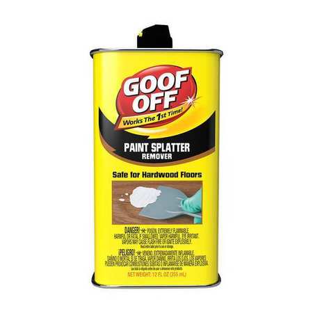 Goof Off Paint Remover, Solvent, Can, 12 oz FG900