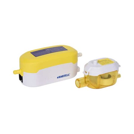 Hartell Mini-Split Condensate Pump Suitable For AC Equipment HAR-8 Up To 8KW Cooling Capacity, 100-230v, 50-60Hz. Ultra Quiet at 19 dBA