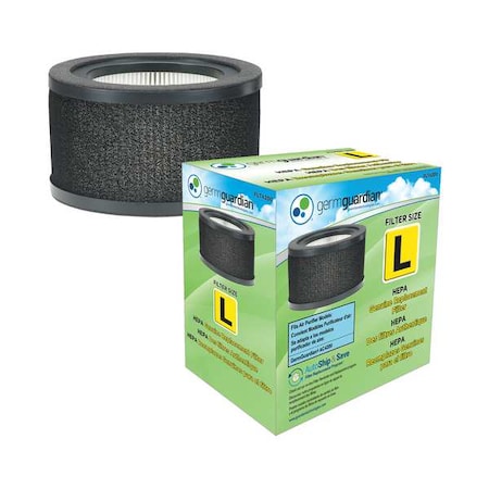 Germguardian Air Filter, 6.375 in D, 3.75 in H, 6.375 in W FLT4200