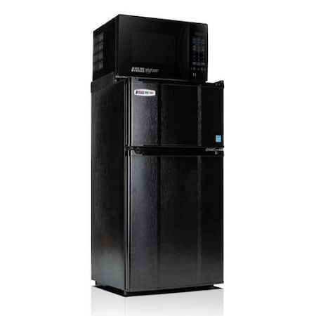 Microfridge Refrigerator/Freezer/Microwave, 44" H, Blk 3.1MF7-7B1X