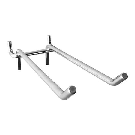 Zoro Select Double Straight Hook, 8", PK10 787CY0