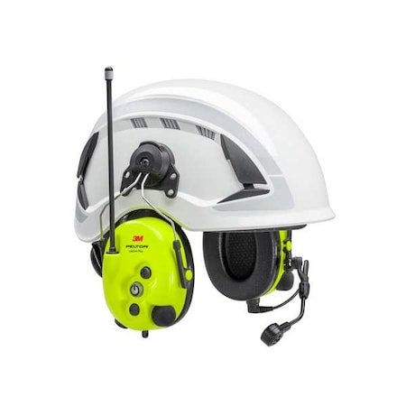 3M Peltor Headset, Hard Hat-Mounted, 25 dB, Yellow MT73H7P3E4610NA