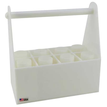 Dynalon Carrier, For 500mL Bottle, 8 Compartments 165054