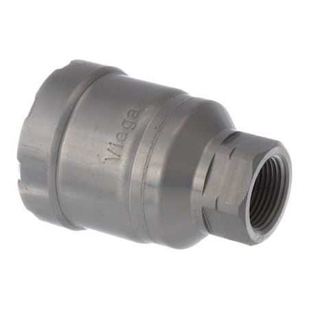 Viega Strt, Steel, Press-fit 2 in, FNPT 1 in 25636