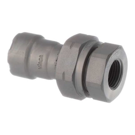 Viega Strt, Steel, Press-fit1/2in, FNPT1/2in 25651