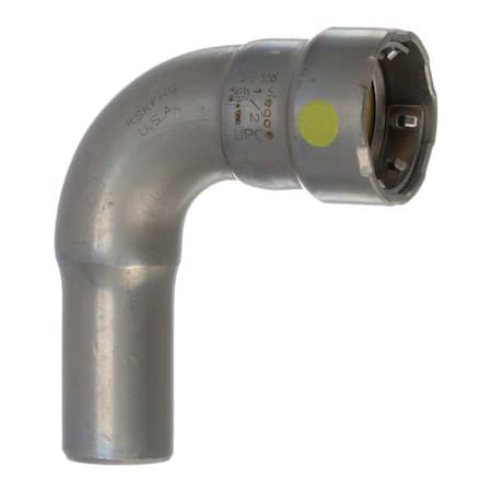 Viega Elbow, Steel, Press-fit1/2in, FTG1/2in 26051