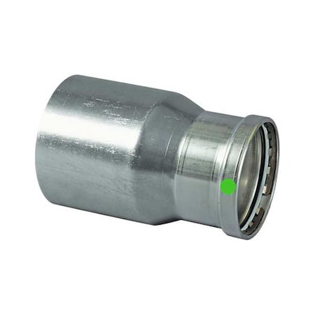 Viega Strt, SS, FTG 2 1/2 in, Press-fit 2 in 80235