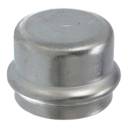 Viega Cap, Stainless Steel, Press-fit 1 1/4 in 80370