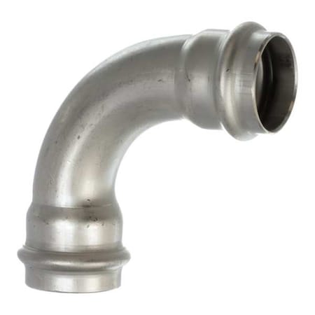 Viega Elbow, SS, Press-fit1in, Press-fit1in 80410