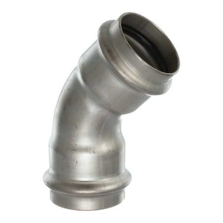 Viega Elbow, SS, Press-fit 1 1/2", 1 1/2" 80465