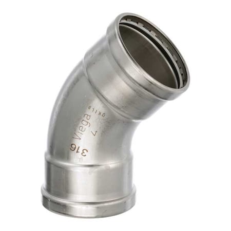 Viega Elbow, SS, Press-fit4in, Press-fit4in 80485