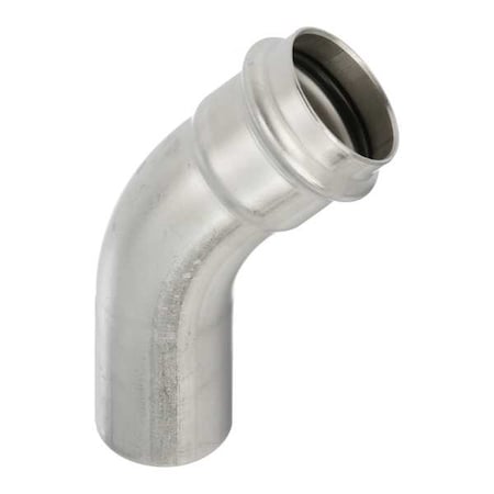 Viega Elbow, SS, Press-fit11/2in, FTG11/2in 80555