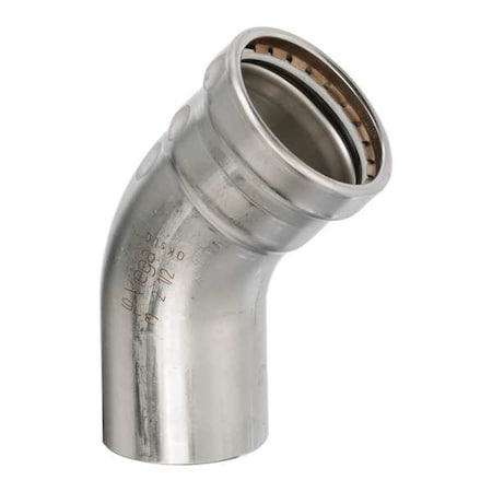 Viega Elbow, SS, Press-fit21/2in, FTG21/2in 80565