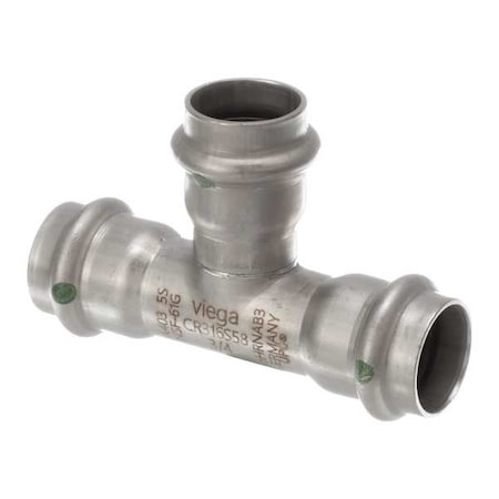 Viega Tee, SS, Press-fit 3/4", 3/4", 3/4" 80585