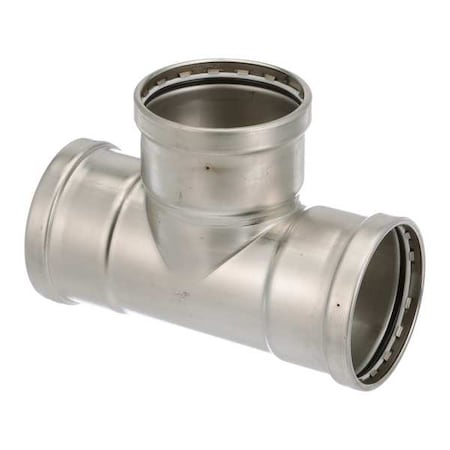 Viega Tee, SS, Press-fit 4", 4", 4" 80620