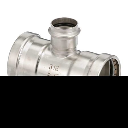 Viega Tee, SS, Press-fit 3", 3", 1 1/2" 80781