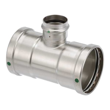 Viega Tee, SS, Press-fit 4", 4", 2" 80790